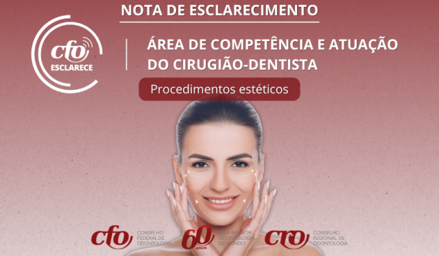 Área de competência e atuação do Cirurgião Dentista – Procedimentos estéticos